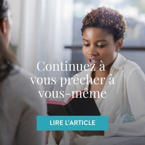 Continuez à vous prêcher à vous-même